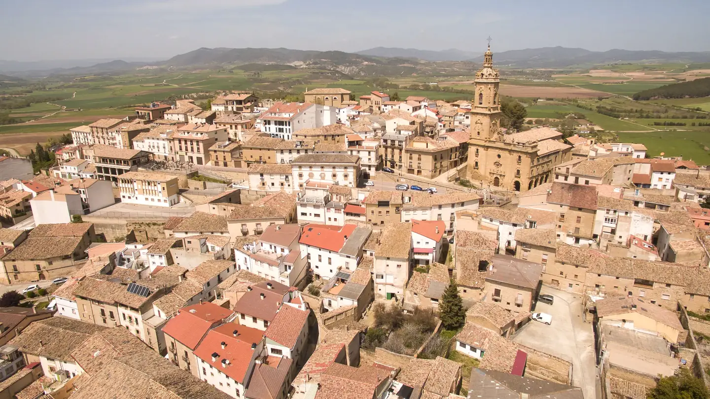 Mendigorría, en Tierra Estella (Navarra)